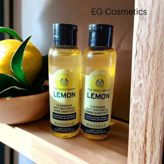The Body Shop Lemon Cleansing Anti-Bacterial Hand Sanitiser DUO