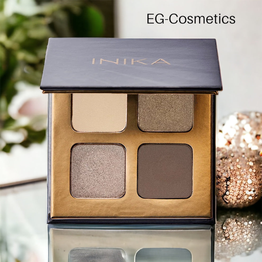 INIKA Organic Quad Eyeshadow Palette (Wind) 5g