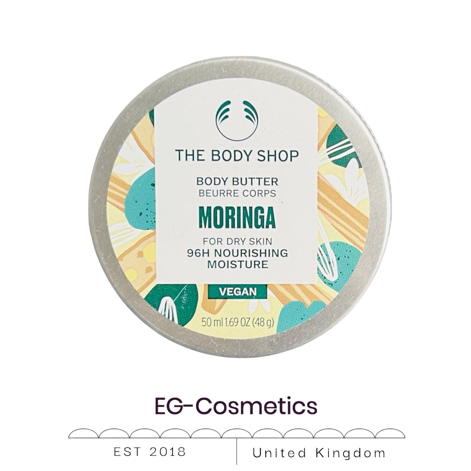 The Body Shop MORINGA Body Butter 50ml (travel Size)