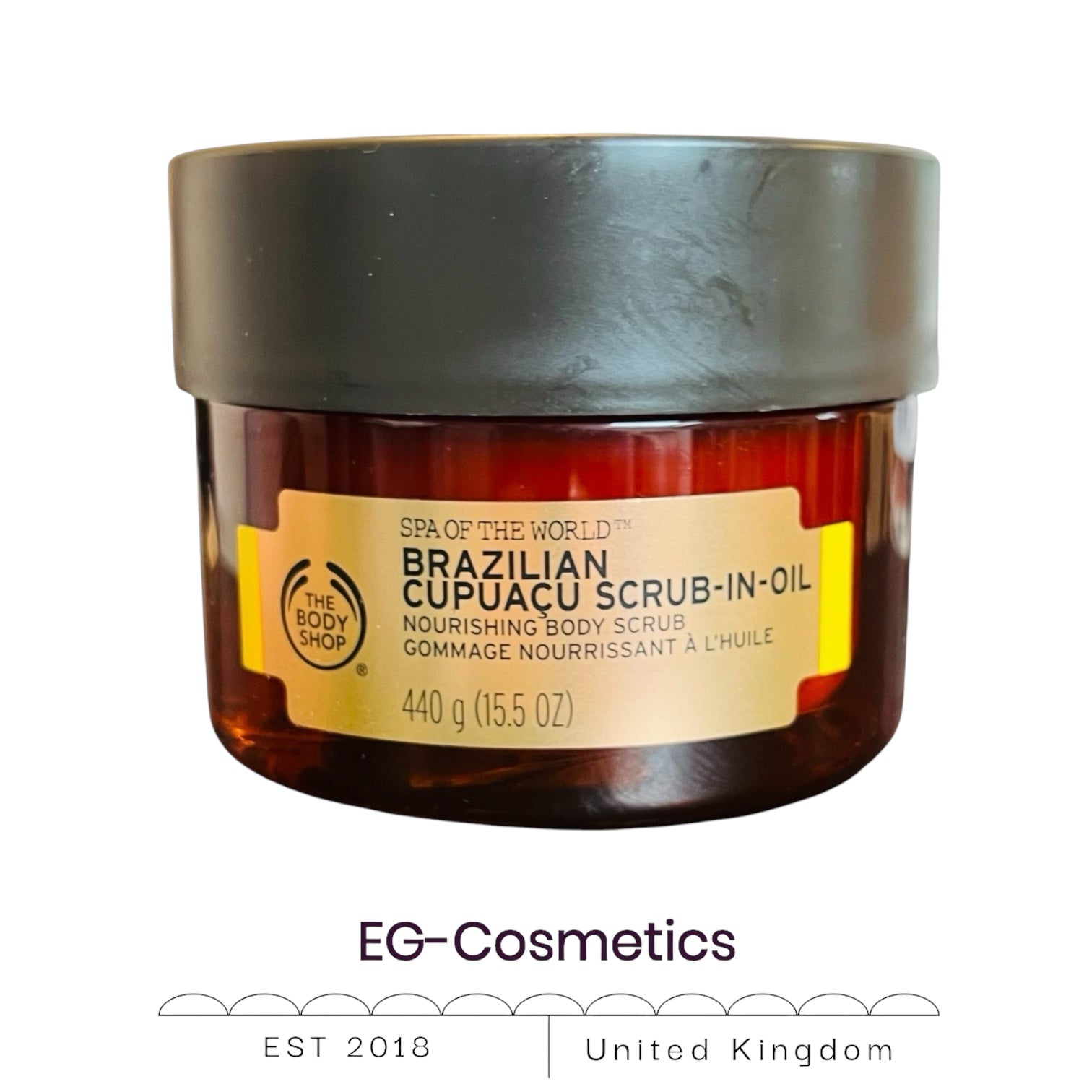 The BODY SHOP Spa of The World™ Brazilian Cupuacu Scrub-In-Oil 440g