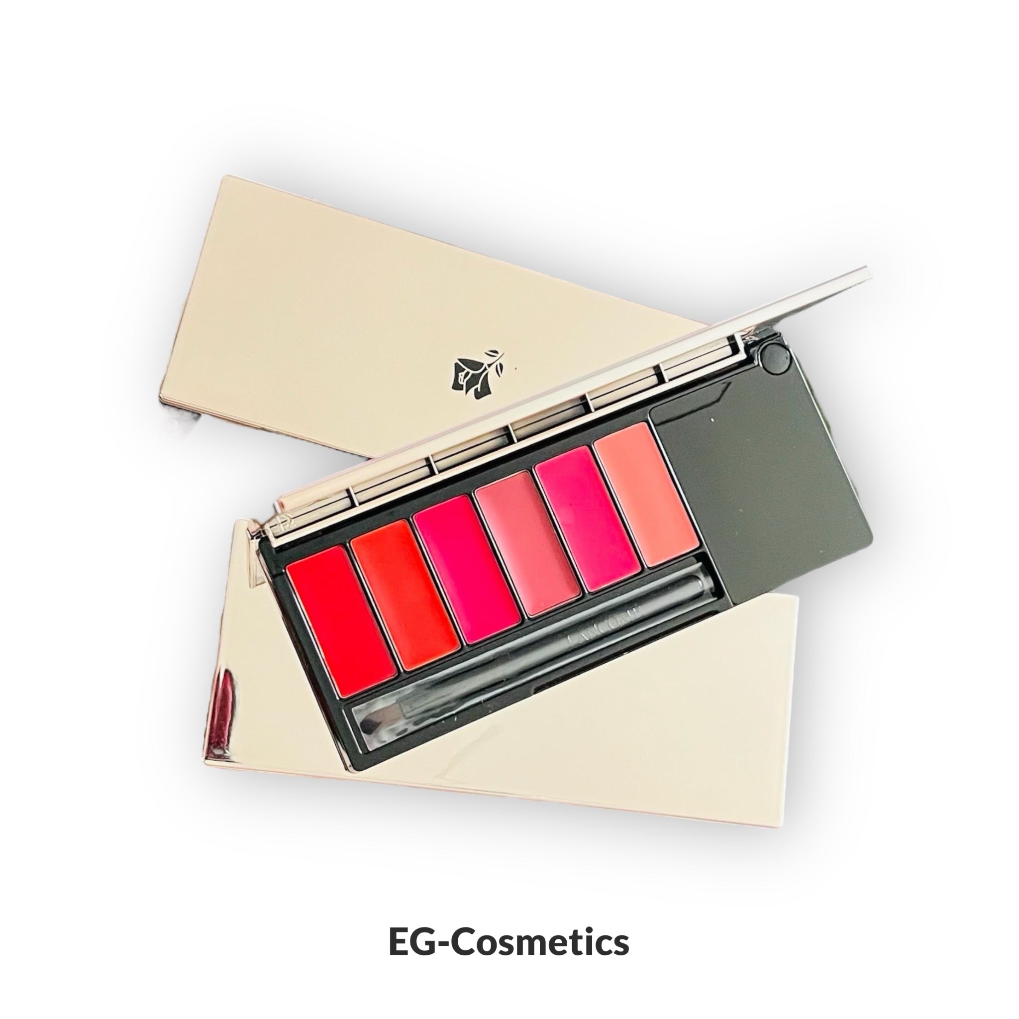 Lancôme L'absolu Rouge Lip Art Palette 6 x Colours - 2 x Top Coats