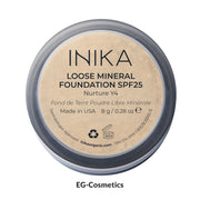 INIKA Certified Loose Mineral Foundation SPF25 8g NUTURE