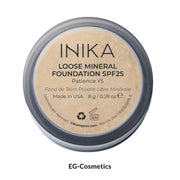 INIKA Certified Loose Mineral Foundation SPF25 8g PATIENCE