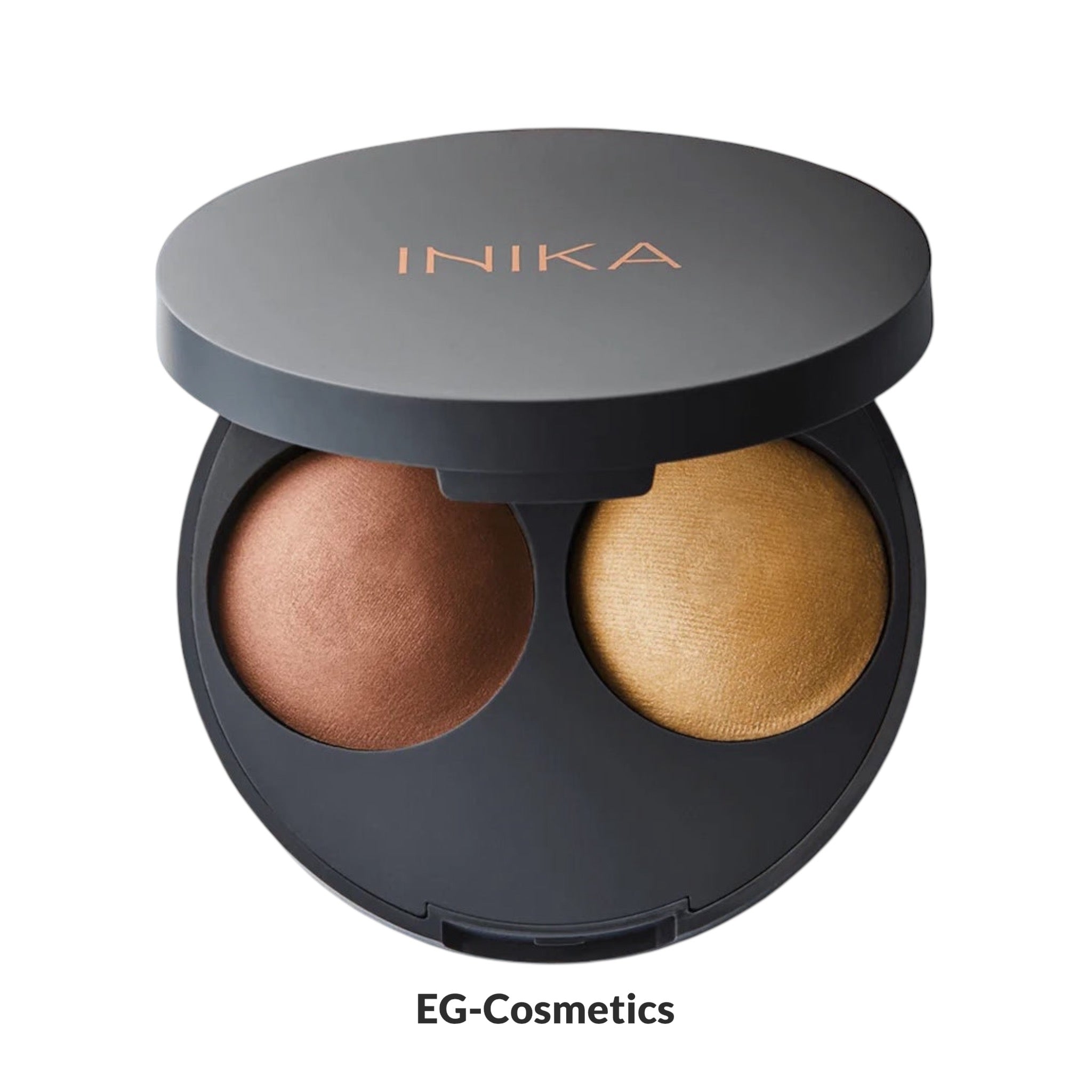 INIKA Organic Baked Contour Duo - Almond