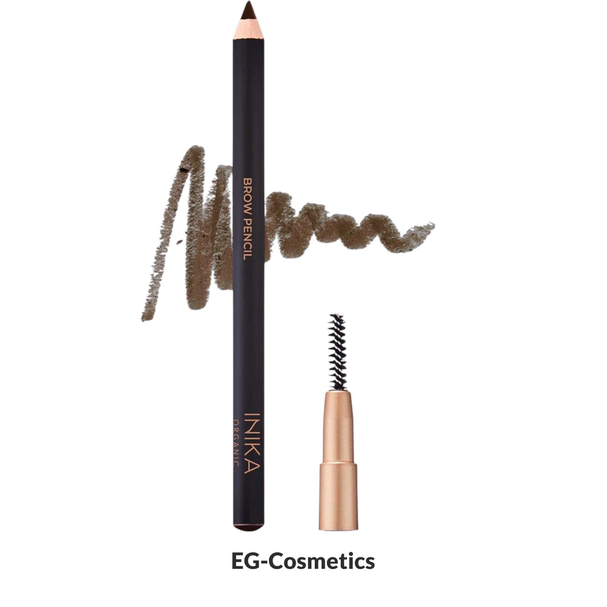 INIKA Organic Brow Pencil (Dark Brunette) 1.1g