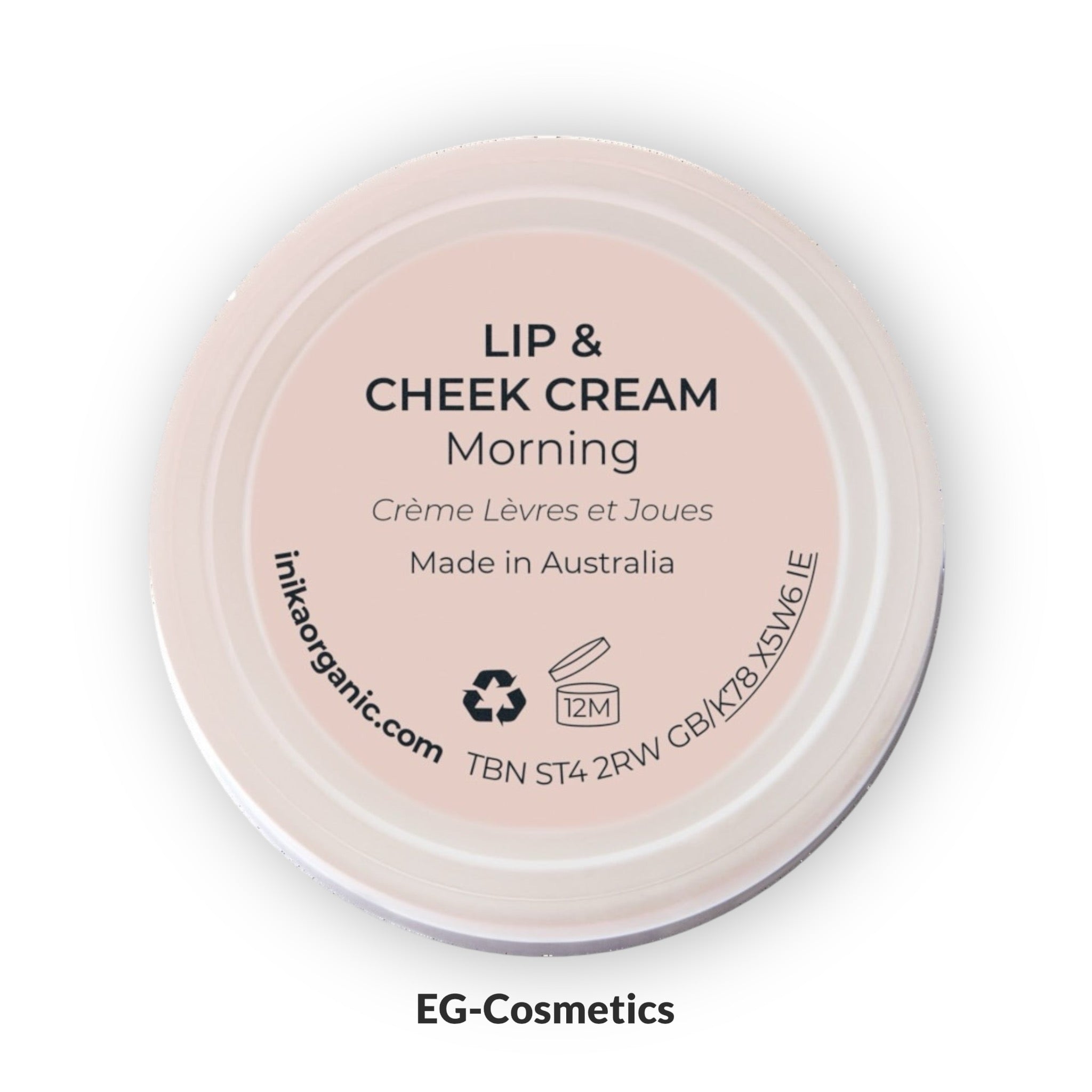 INIKA Organic Lip & Cheek Cream (Morning) 3.5g