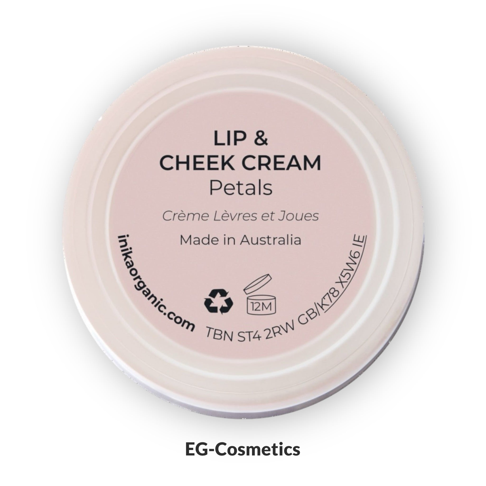 INIKA Organic Lip & Cheek Cream (Petals) 3.5g