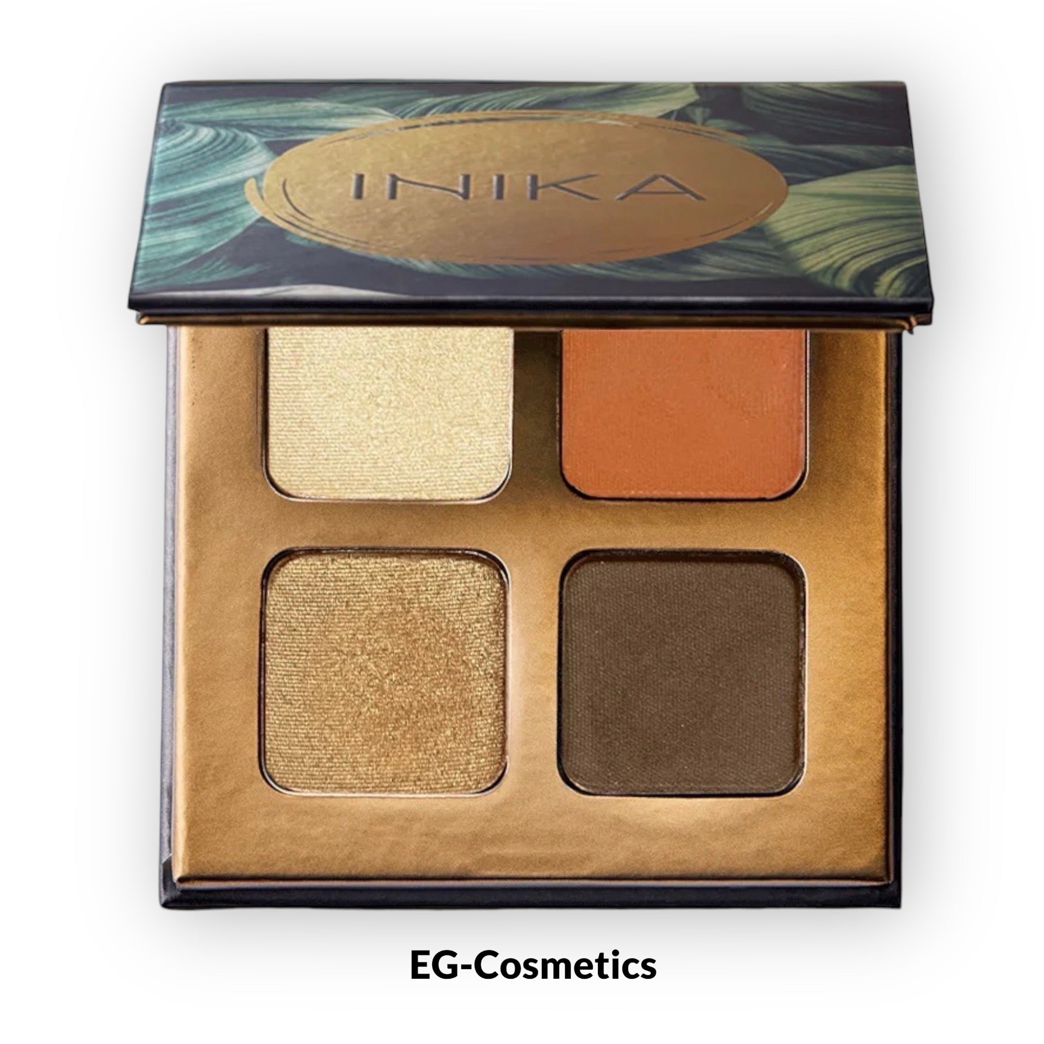 INIKA Organic Quad Eyeshadow Palette (Sunset) 5g