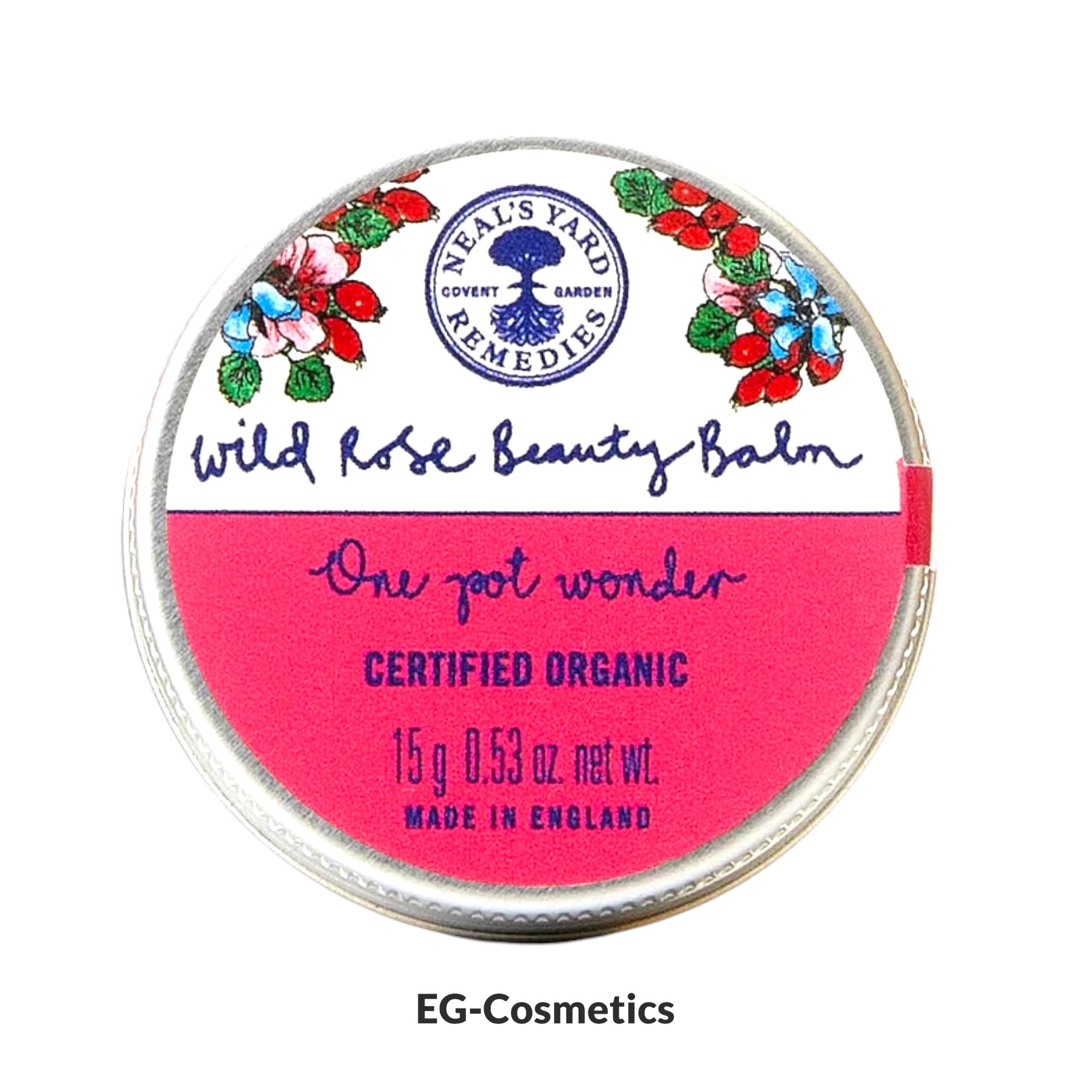 Neal's Yard Remedies Wild Rose Beauty Balm 15ml TIN