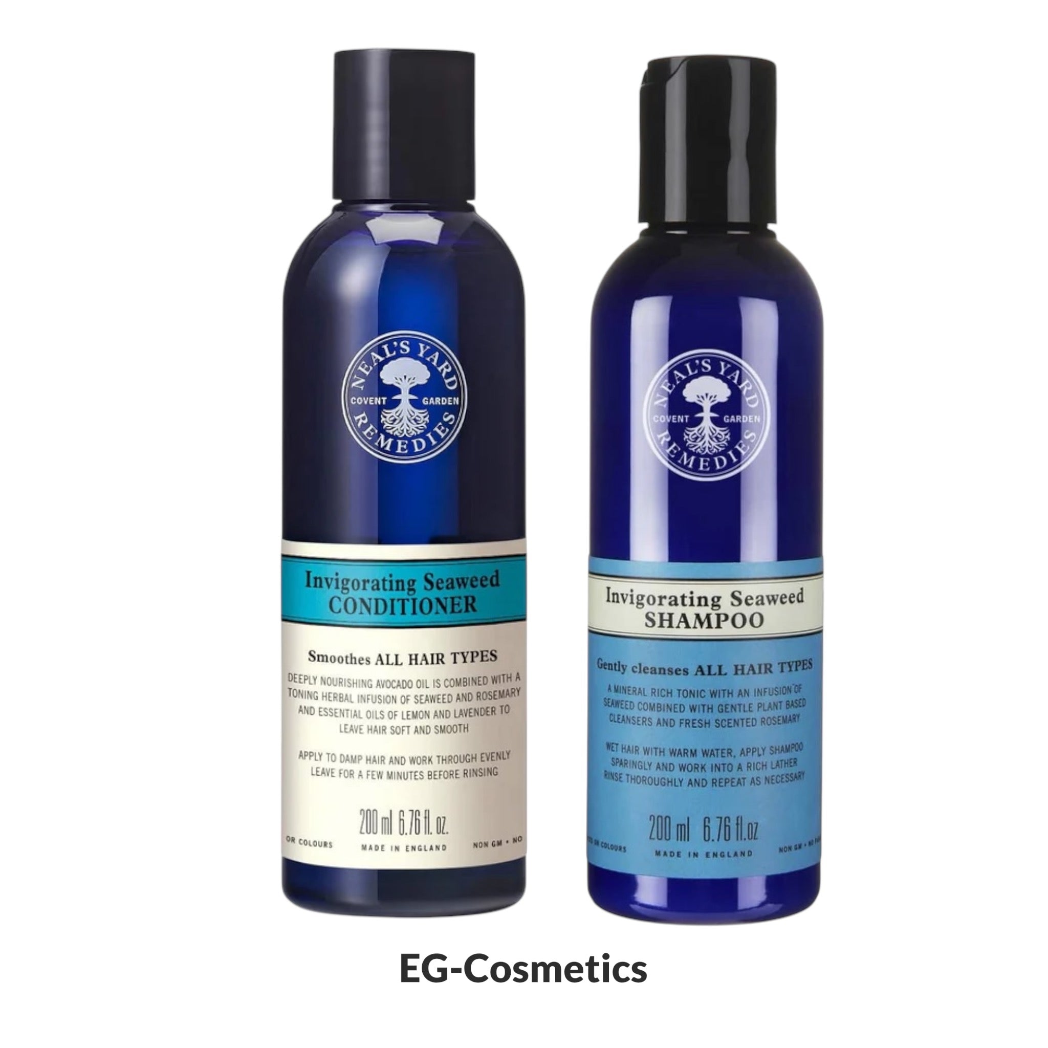 Neal's Yard Remedies Invigorating Seaweed Shampoo & Conditioner 200ml DUO