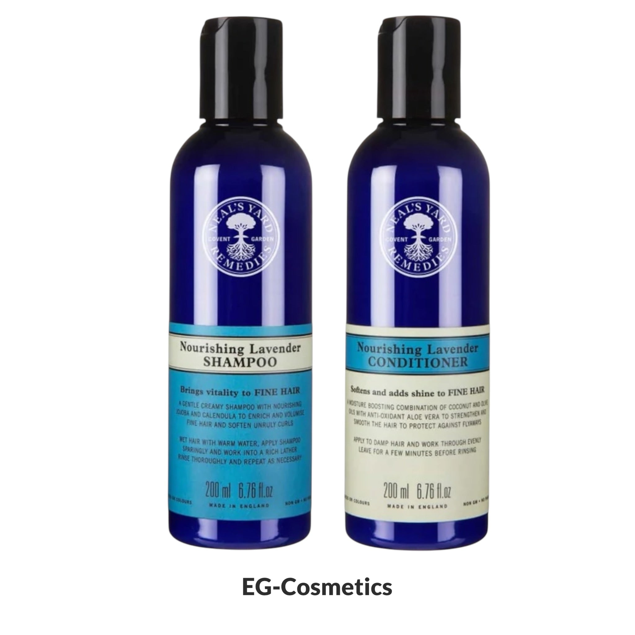 Neal's Yard Remedies Revitalising Nourishing Lavender Shampoo & Conditioner 200ml