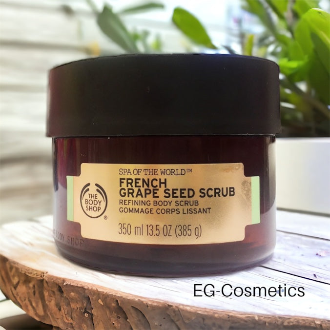 The BODY SHOP Spa of The World™ French Grape Seed Refining Body Scrub - 350ml…