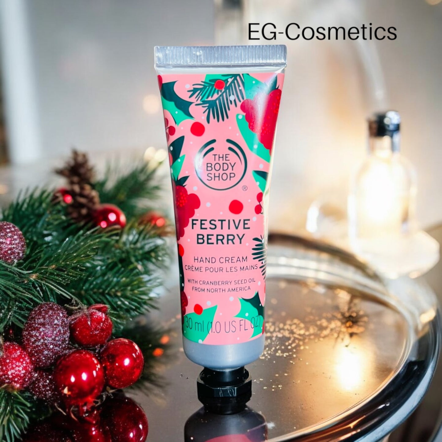 The Body Shop Festive Berry Hand Cream 30g