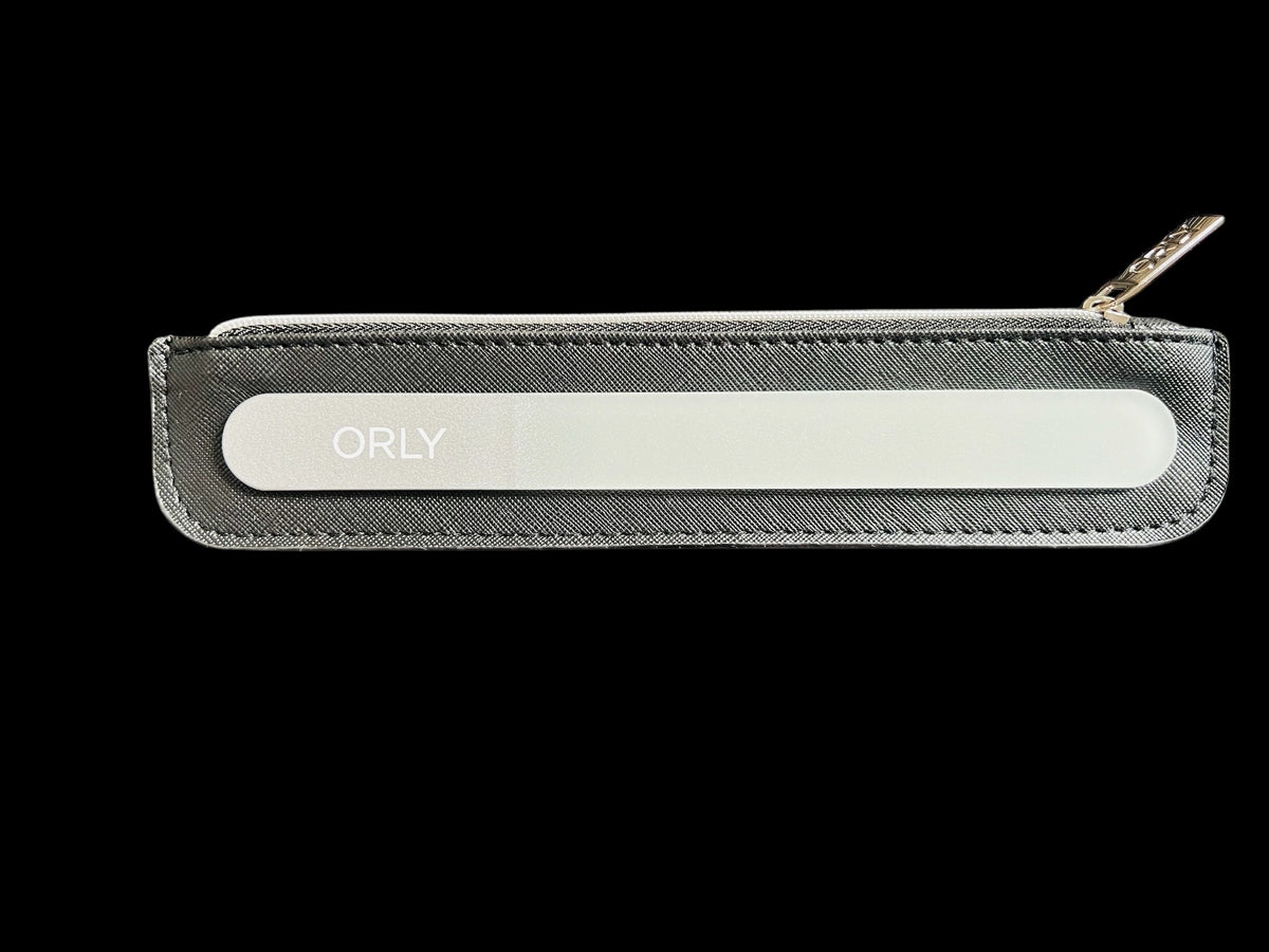 Orly File:photo Orly Glass Nail File (with pouch) – EG-Cosmetics.co.uk