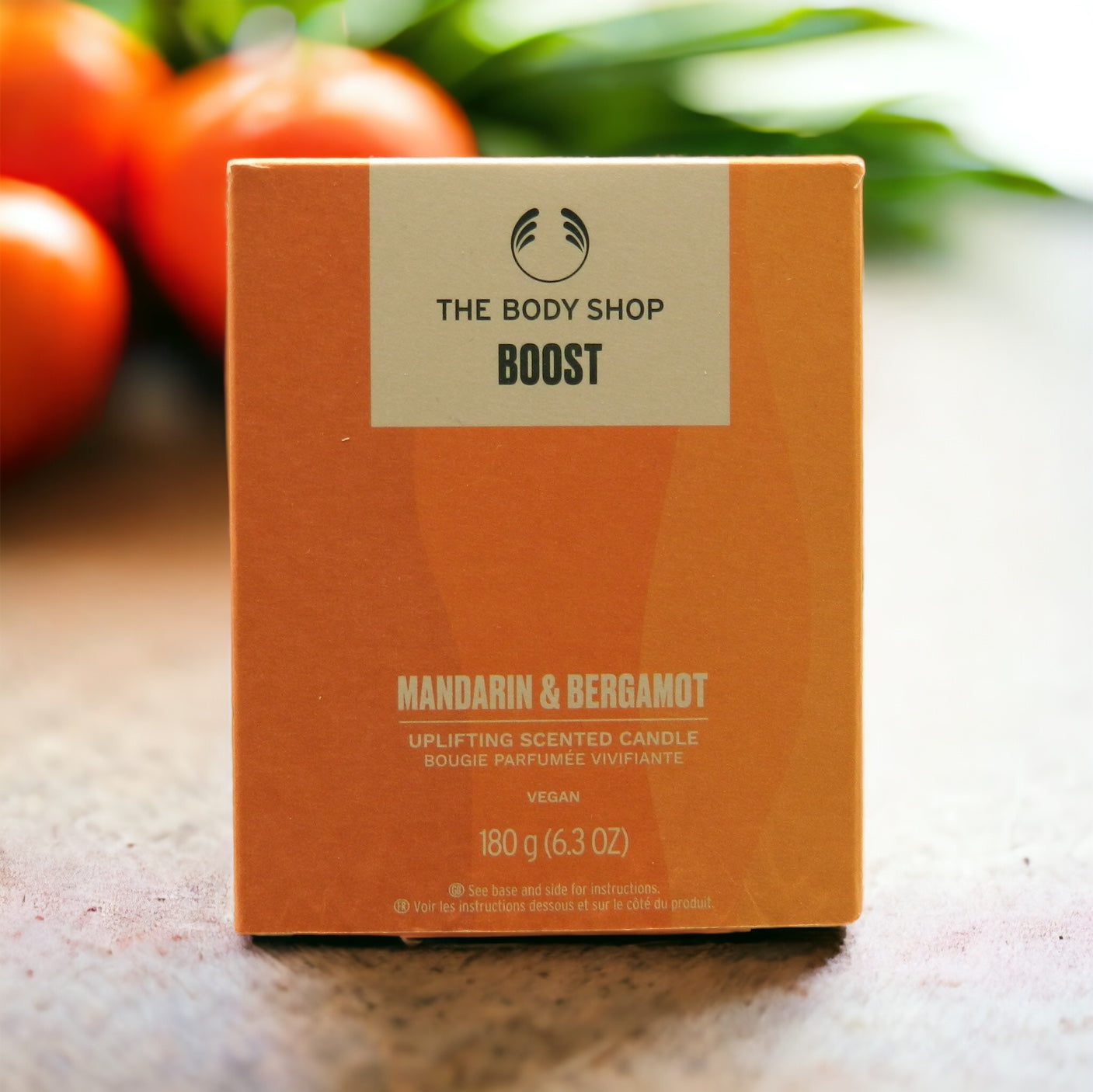 The Body Shop BOOST Uplifting Scented Candle