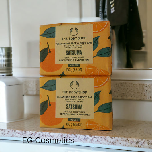The Body Shop by EG-Cosmetics SATSUMA Soap 100g DUO
