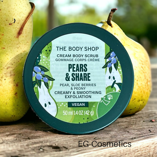 The Body Shop 'Pears & Share' Body Scrub 50ml