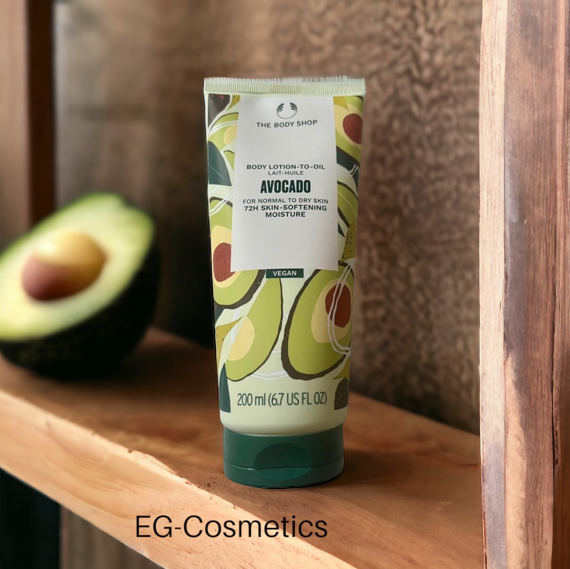 The Body Shop AVOCDO Body Lotion-to-Oil 200ml