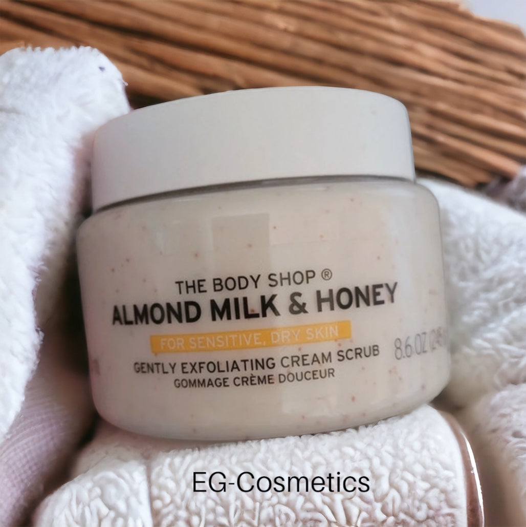 The Body Shop Almond Milk & Honey Exfoliating Body Scrub 200ml