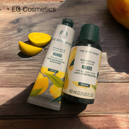 The Body Shop by EG-Cosmetics Mango Hand Balm 30ml & Shower Gel 60ml DUO