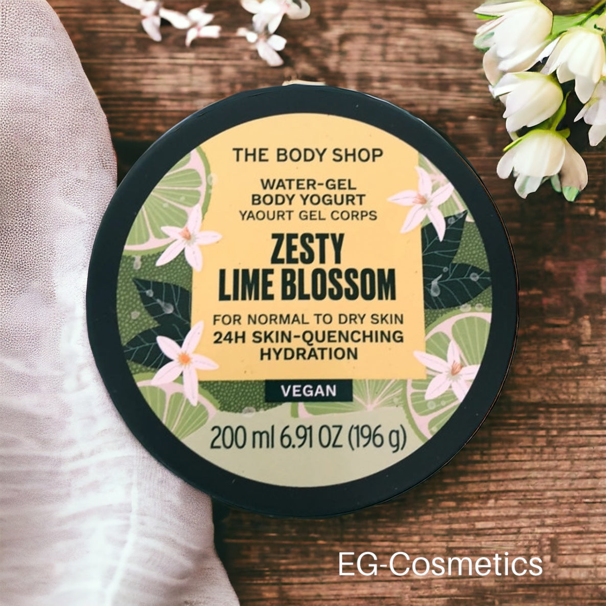 The Body Shop 'Zesty Lime Blossom' Water-Gel Body Yoghurt 200ml