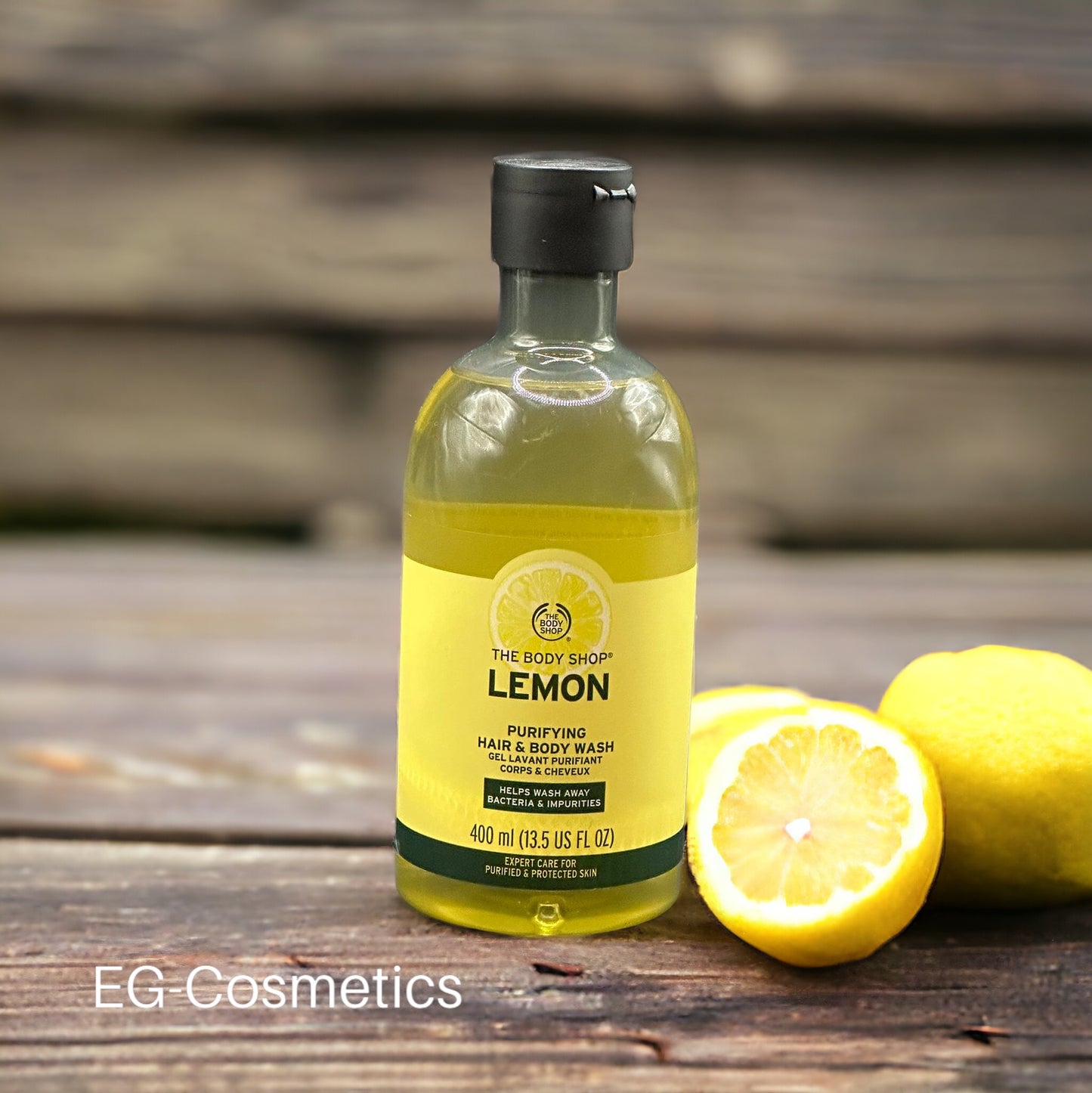 The Body Shop Lemon Purifying Hair and Body Wash 400ml