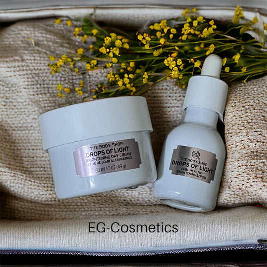 The Body Shop by EG-Cosmetics Drops of Light™ Day Cream 50ml & Serum 30ml DUO