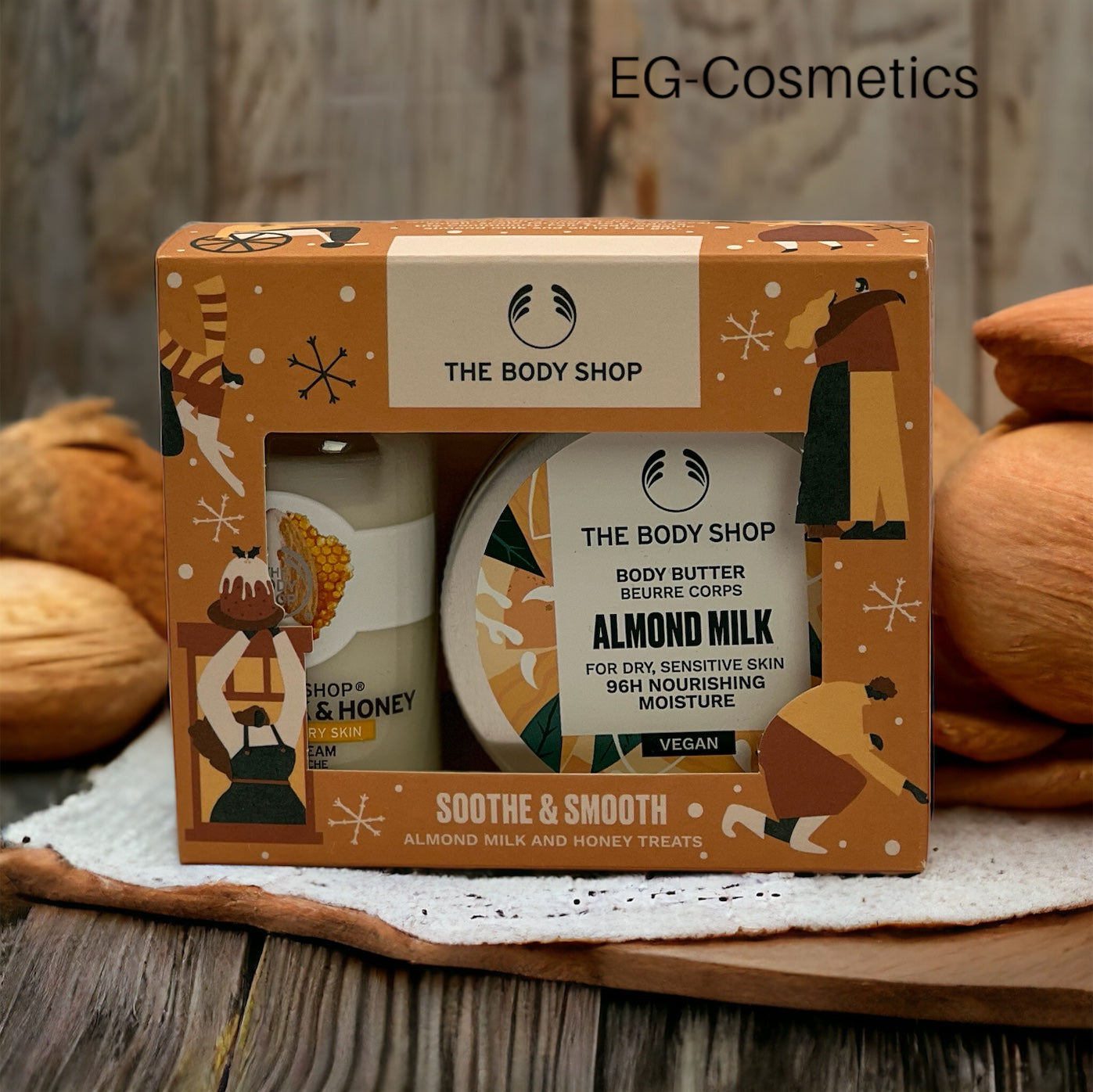 The Body Shop Soothe & Smooth Almond Milk Treats