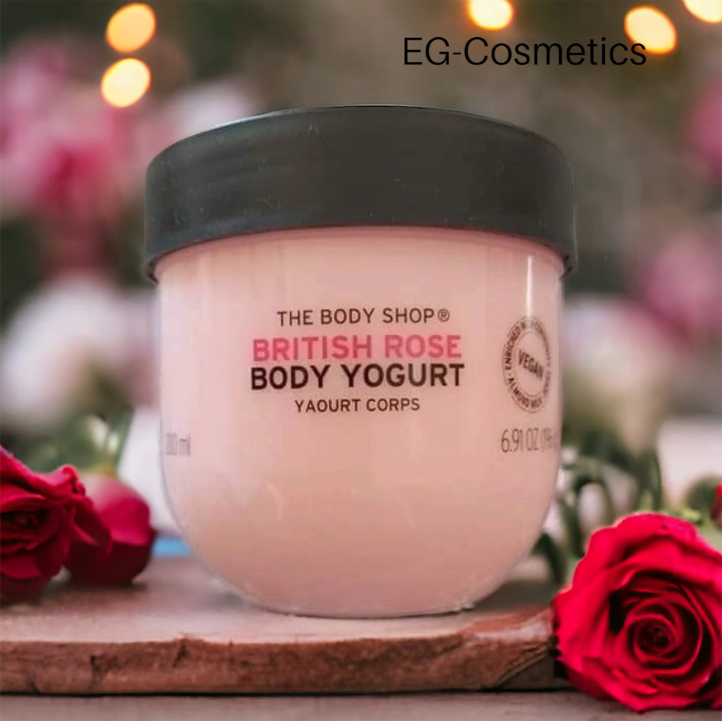 The Body Shop British Rose Body Yoghurt 200ml