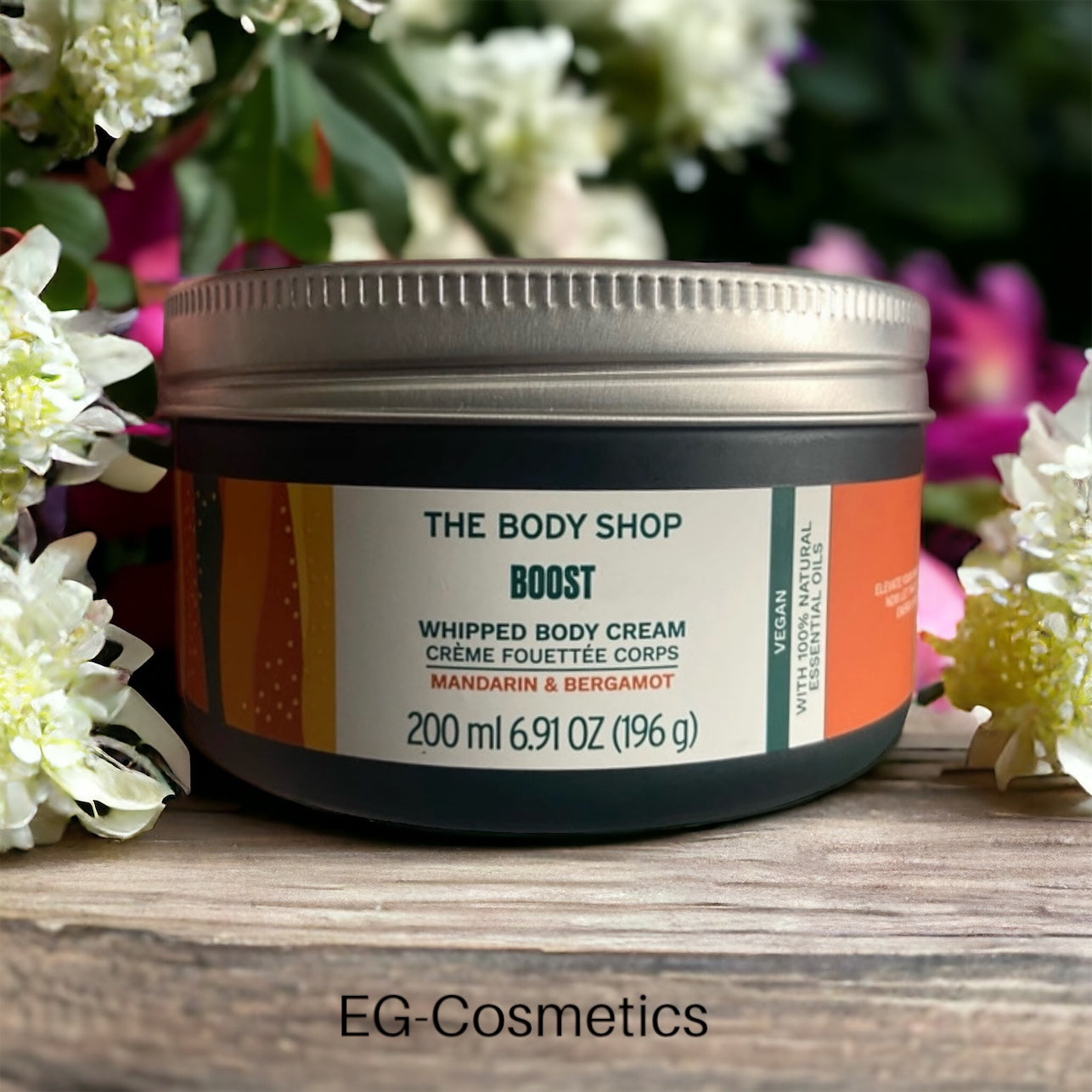 The Body Shop BOOST Whipped Body Cream 200ml