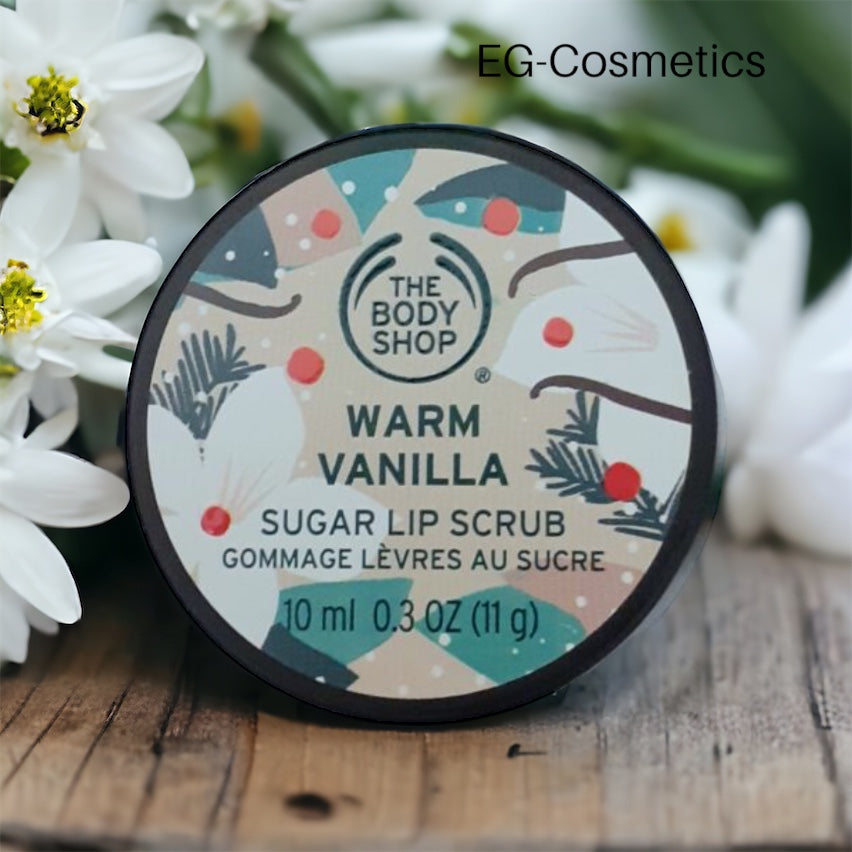 The Body Shop WARM VANILLA Sugar Lip Scrub 10ml