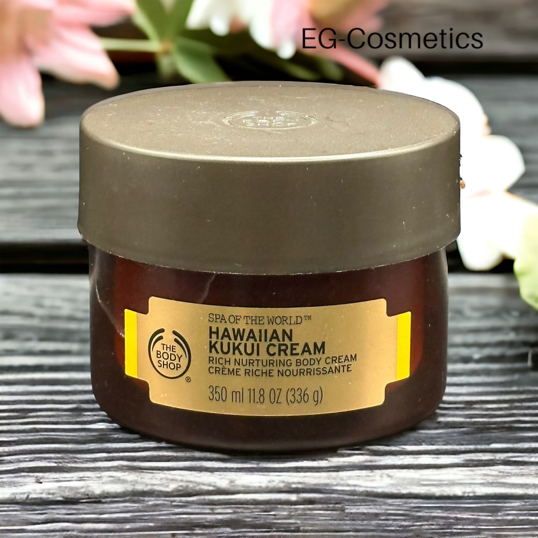 The BODY SHOP Spa of The World™ HAWAIIAN KUKUI Rich Nurturing Body Cream 350ml