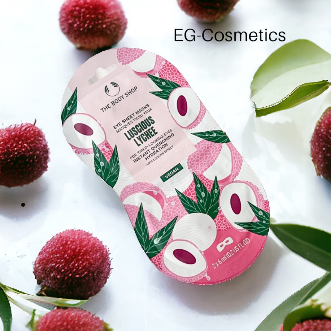 The Body Shop Luscious Lychee Eye Mask