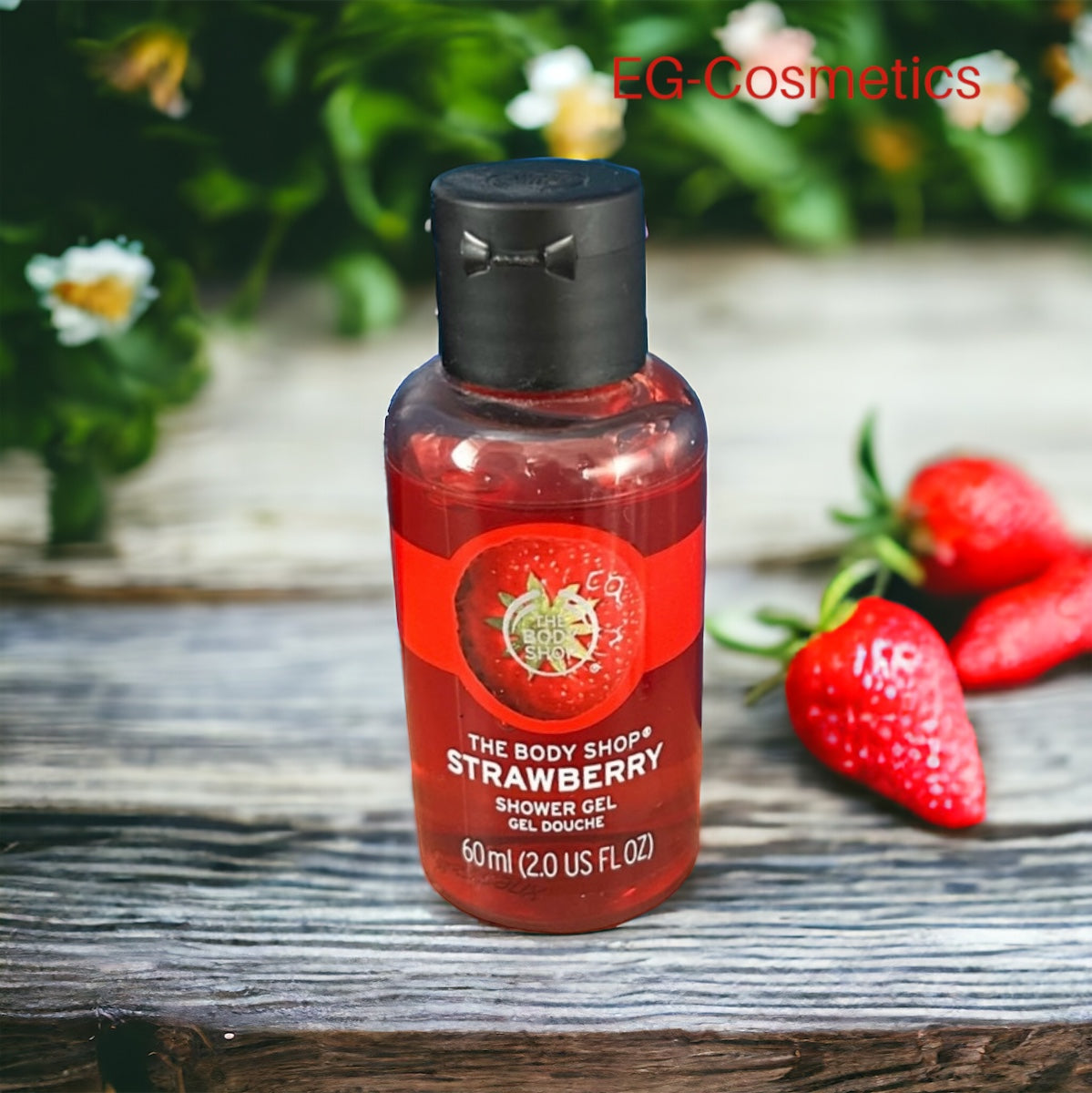 The Body Shop STRAWBERRY Shower Gel 60ml (Travel Size)