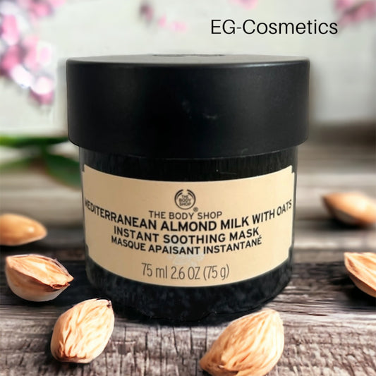 The Body Shop Mediterranean Almond Milk with Oats Instant Soothing Mask 75ml