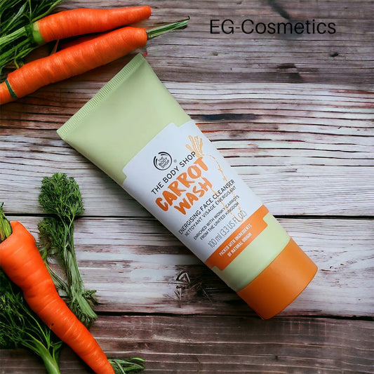 The Body Shop Carrot Wash Energising Face Cleanser 100ml