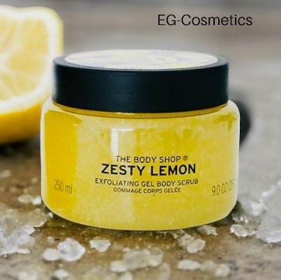 The Body Shop Zesty Lemon Exfoliating Gel Body Scrub 250ml