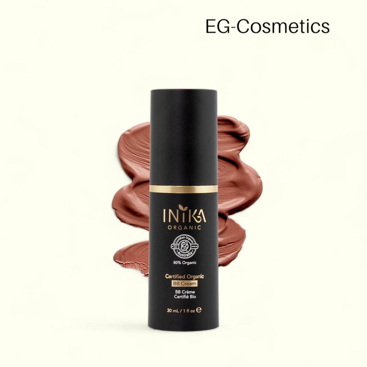 INIKA Certified Organic BB Cream COCOA 30ml