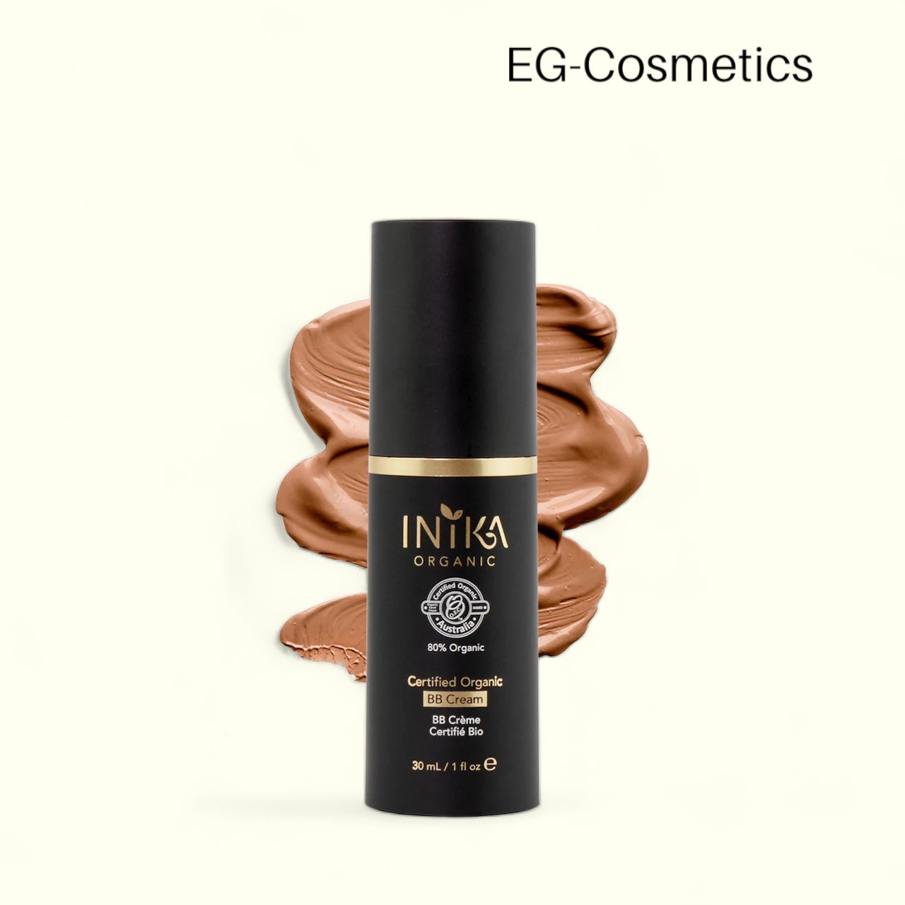 INIKA Certified Organic BB Cream TOFFEE 30ml