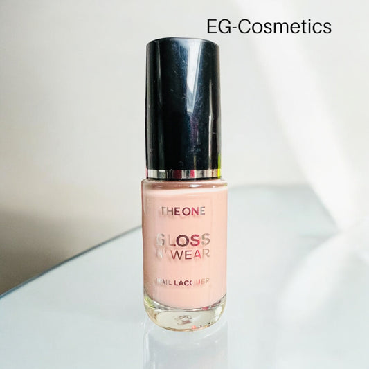 Oriflame THE ONE Gloss N' Wear Nail Lacquer - Rosy Nude Cream