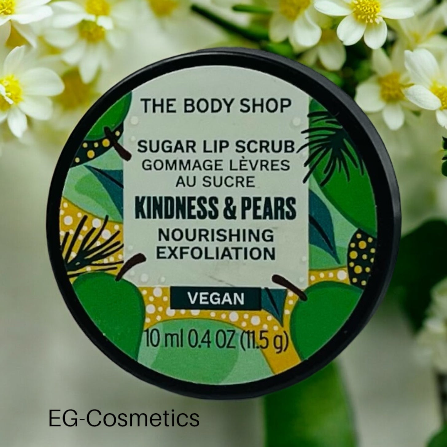 The Body Shop Kindness & Pears Sugar Lip Scrub 10ml