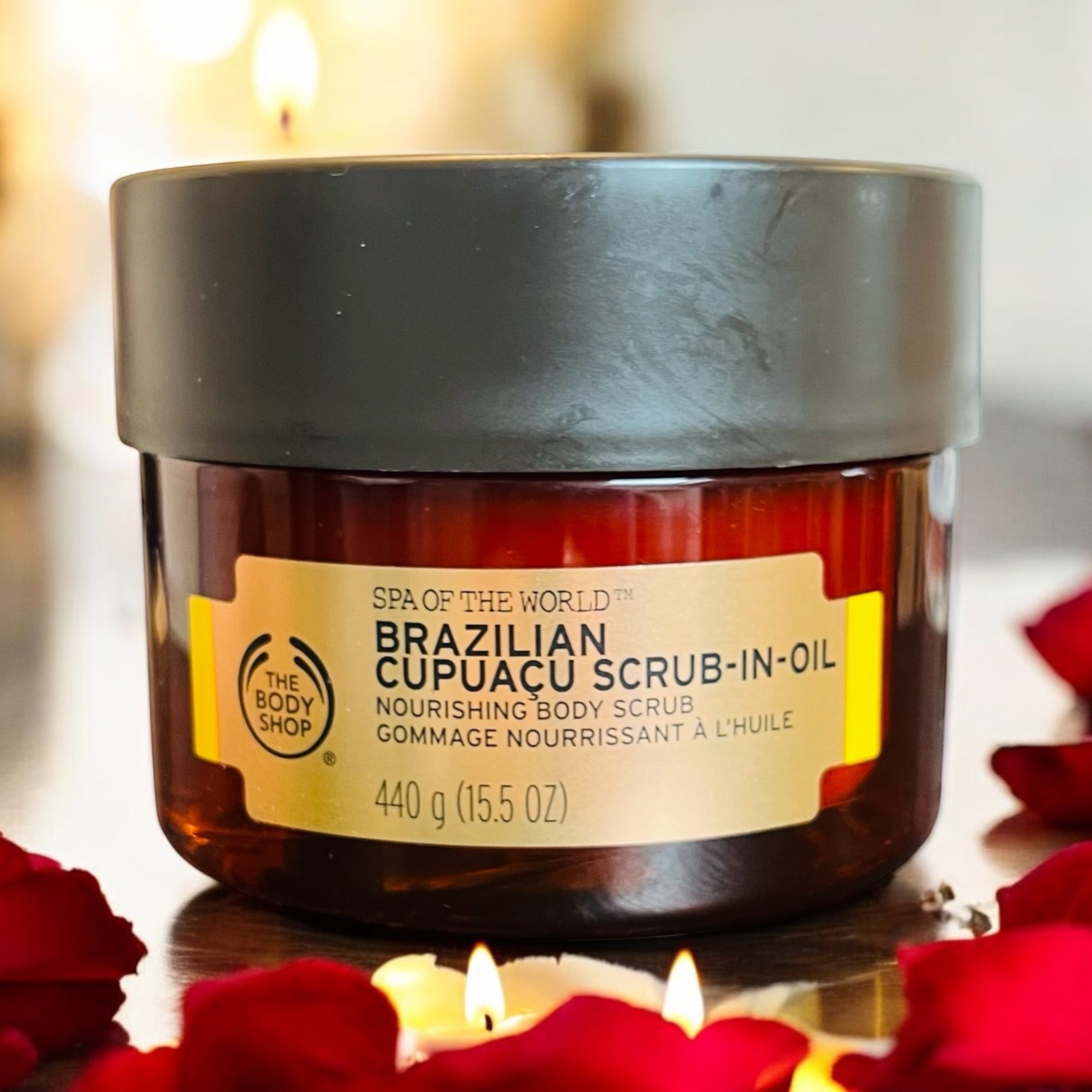 The BODY SHOP Spa of The World™ Brazilian Cupuacu Scrub-In-Oil 440g