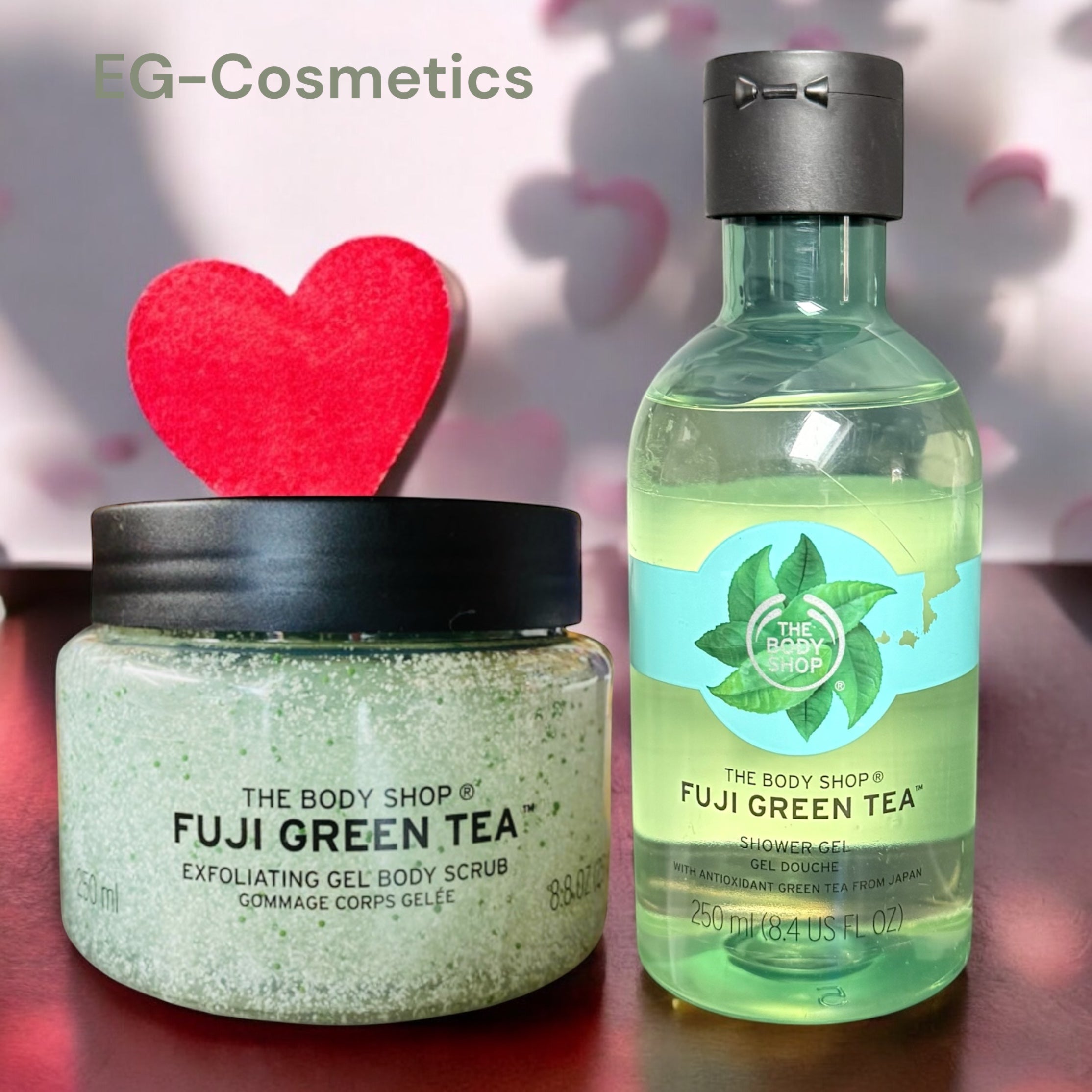 The Body Shop Fuji Green Tea™ Body Wash & Body Scrub Duo