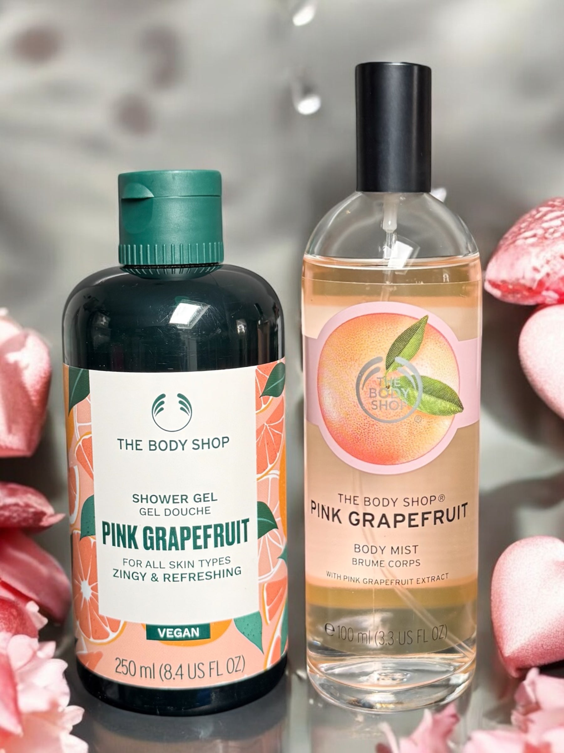 The Body Shop PINK GRAPEFRUIT Shower Gel & Body Most Duo