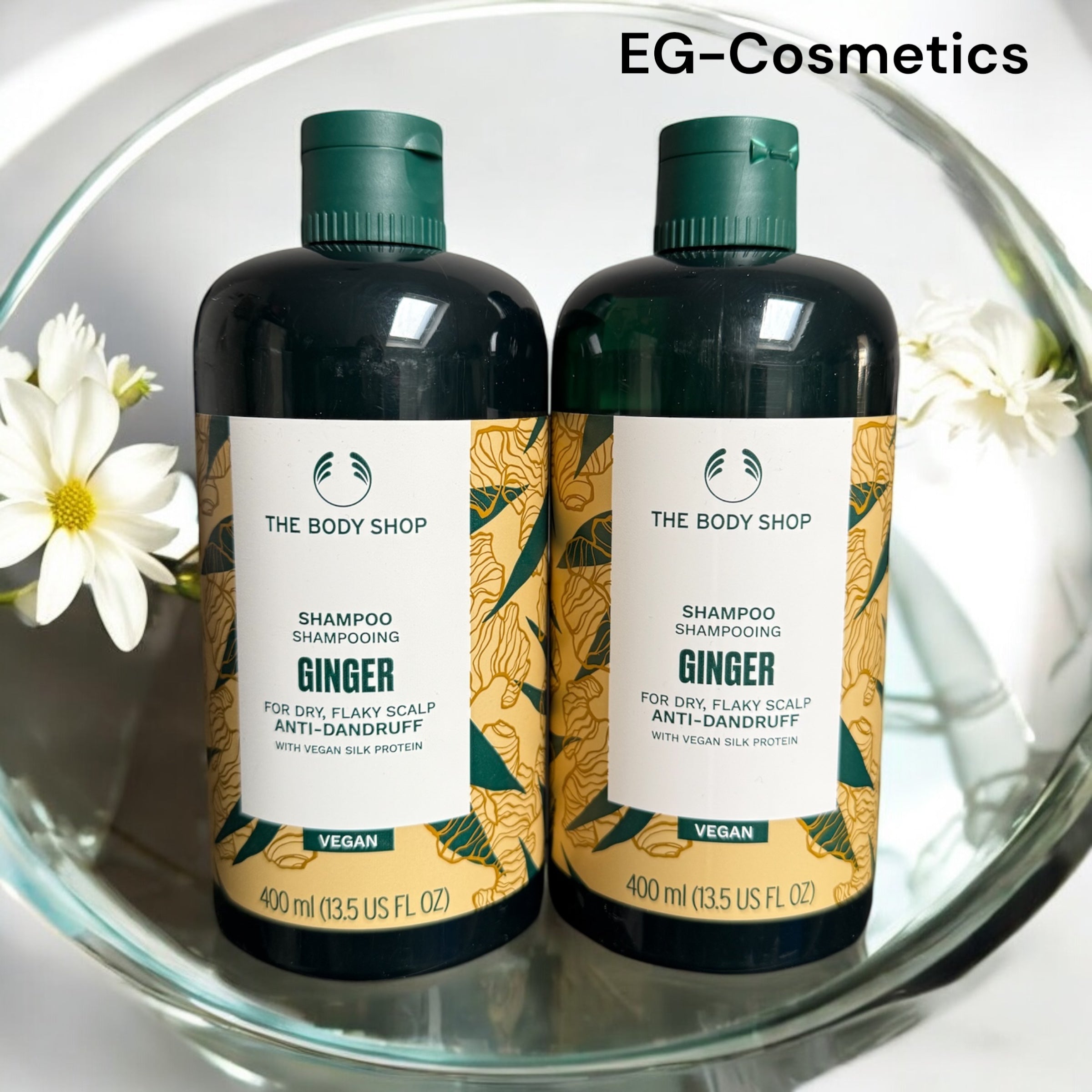 THE BODY SHOP Ginger Anti-Dandruff Shampoo 400ml DUO