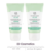 The Body Shop Aloe Soothing Moisture Lotion 50ml DUO (2 x 50ml tubes)