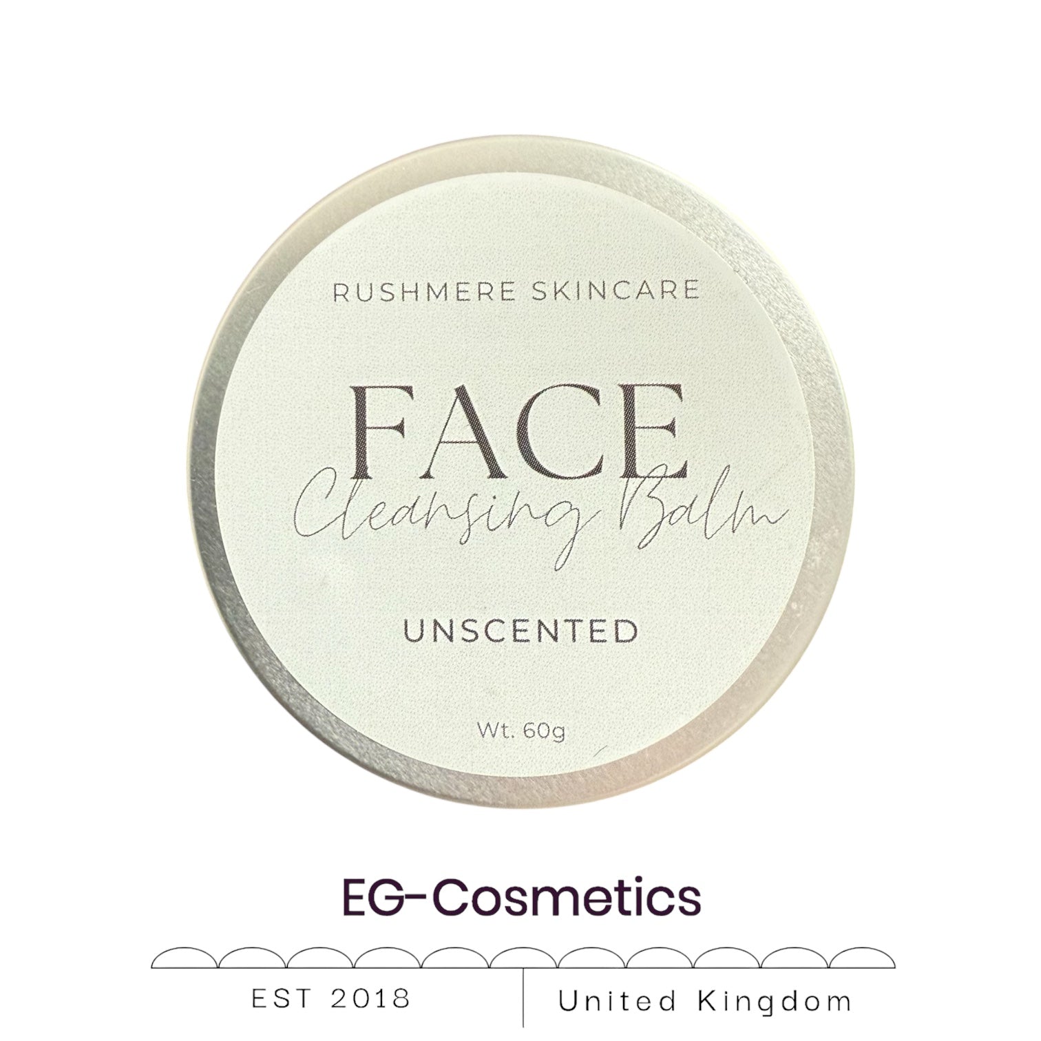 Rushmere Skincare Face Cleansing Balm | Unscented, Suitable For Sensitive Skin