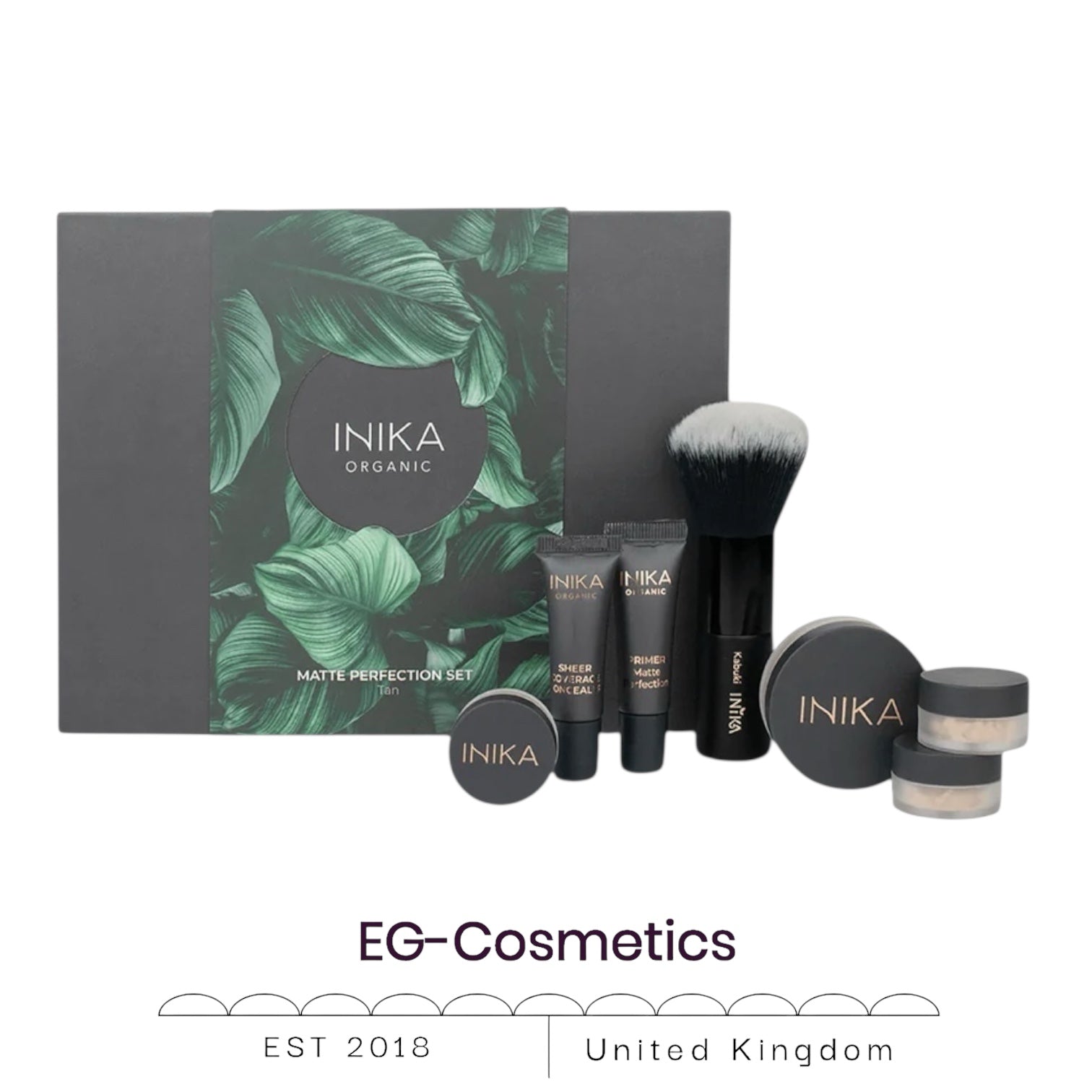 INIKA Organic MATTE Perfection Gift Set - VERY LIGHT