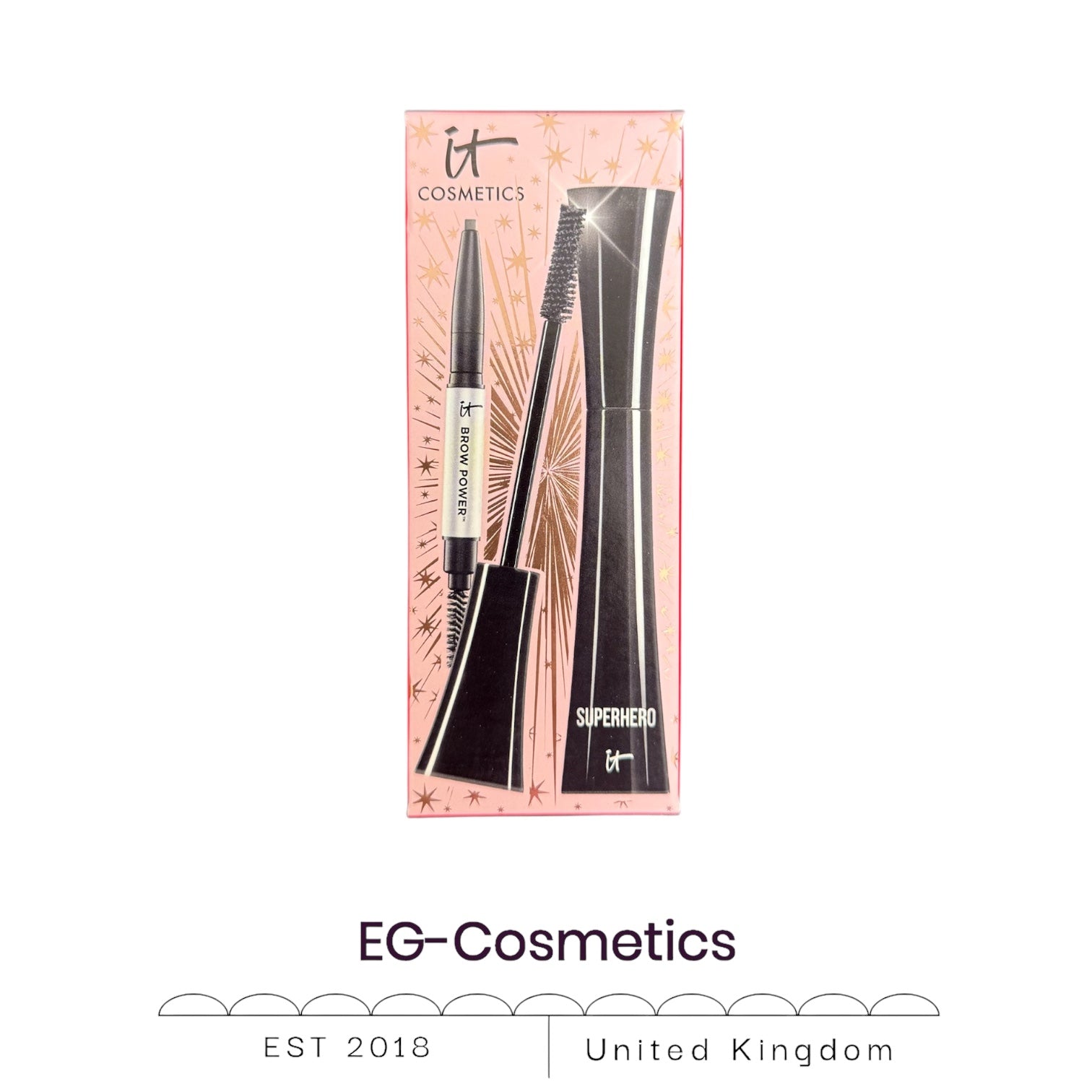 TWO it cosmetics Celebrate Your Power Mascara 9ml & Brow Power Pencil .07g