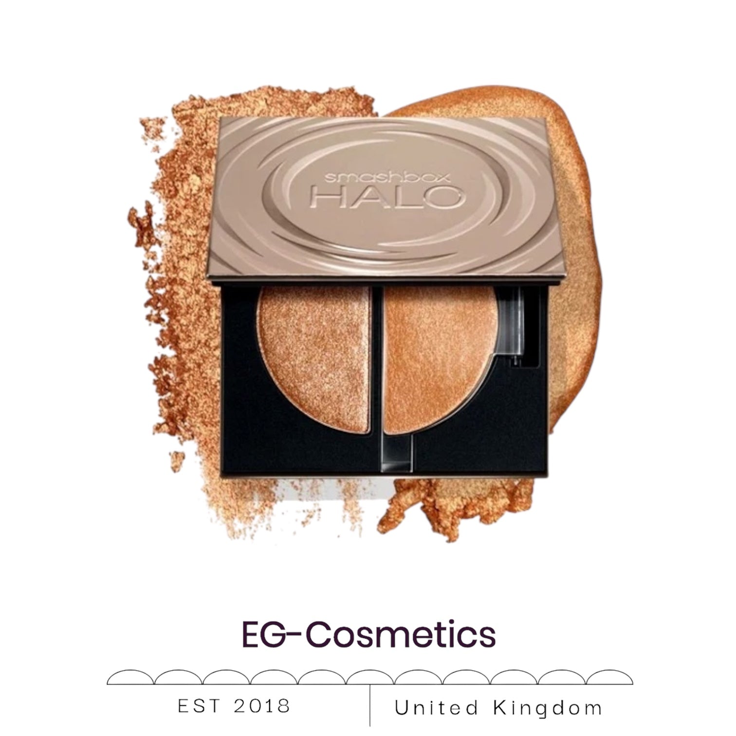 Smashbox HALO Glow Highlighter Duo (Golden Bronze) 5g
